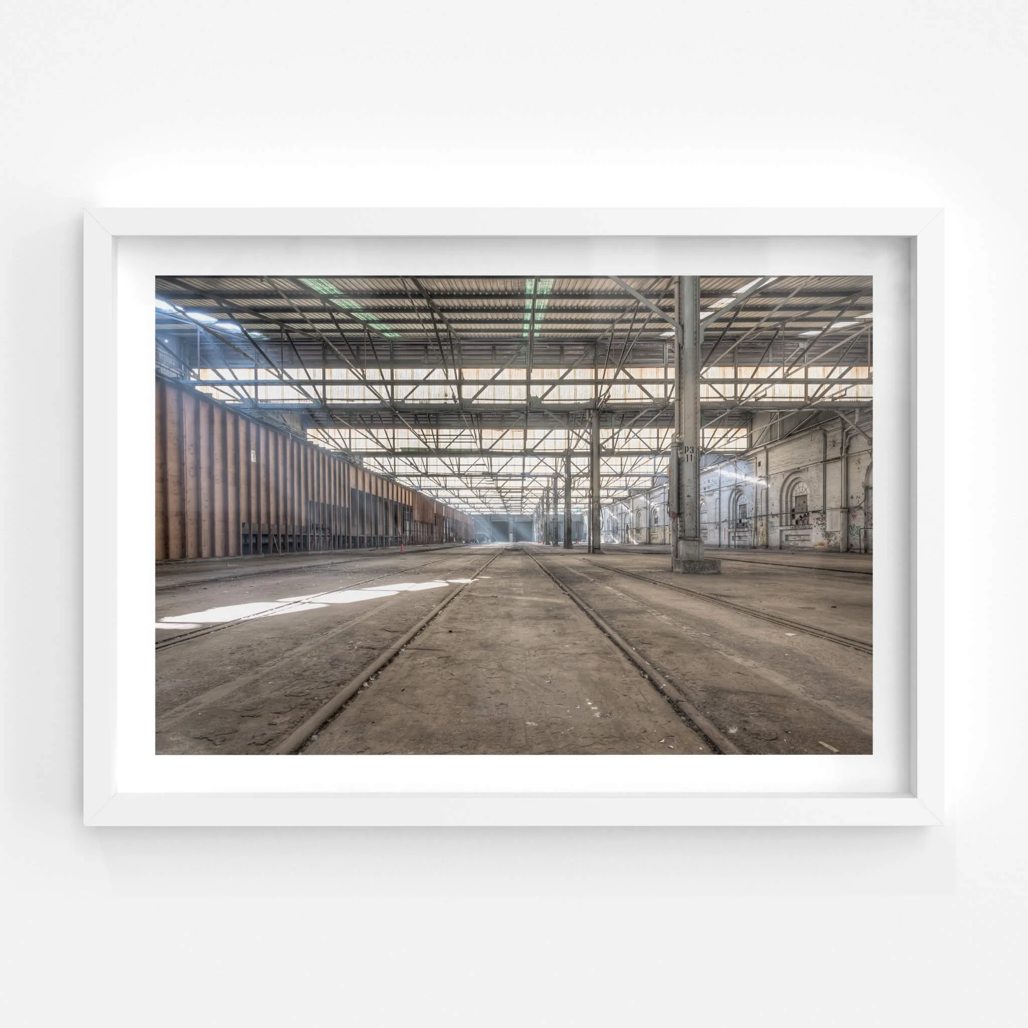 Suburban Car Workshop Facing East | Eveleigh Paint Shop