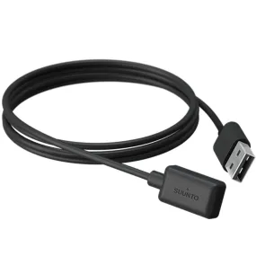 Suunto Black Magnetic USB Cable Accessory