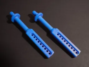 T-Maxx & E-Maxx Long Body Mounts   Blue