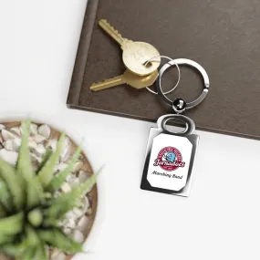 Talladega College Marching Band Rectangle Photo Keyring