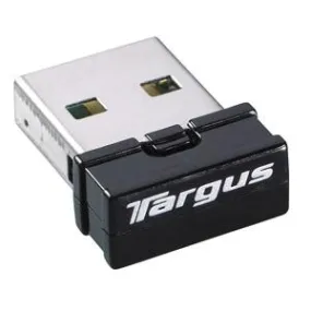 Targus ACB75AU Bluetooth 4.0 Bluetooth Adapter for Desktop Computer - USB - 2.40 GHz ISM - 10.1 m Indoor Range - External