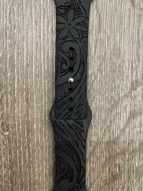 Tribal Tiare Engraved iWatch Band