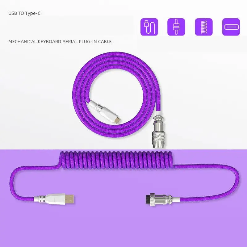 Type-C Detachable Mechanical Keyboard Navigation Cable