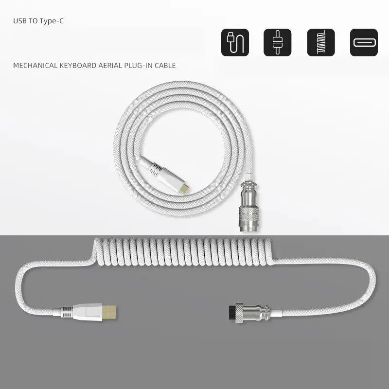 Type-C Detachable Mechanical Keyboard Navigation Cable