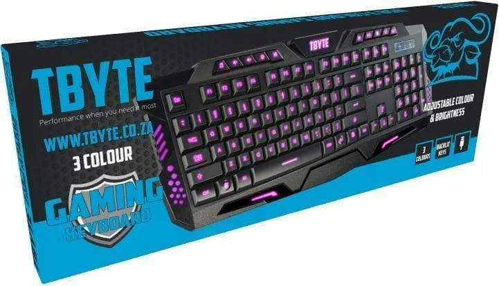 USB 3 COLOUR GAMING KEYBOARD