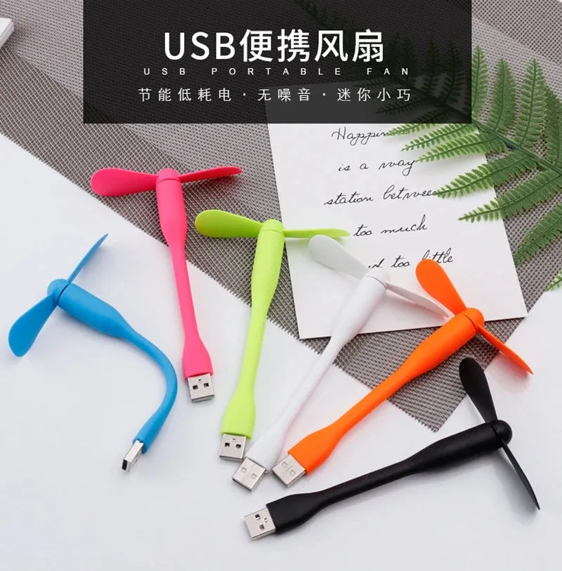 USB Mini Fan – Portable Cooling Fan for Power Bank & Laptop