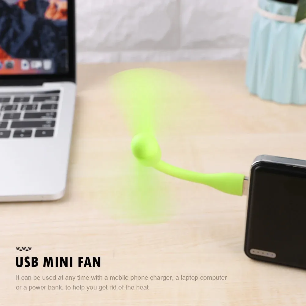 USB Mini Fan – Portable Cooling Fan for Power Bank & Laptop