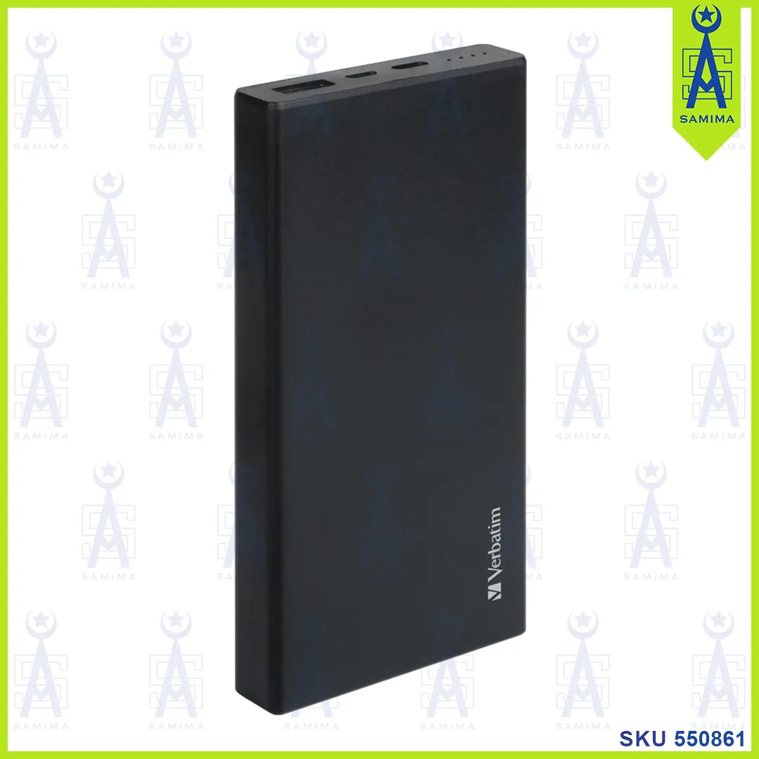 VERBATIM POWER BANK 10000 MAH PD QC 3.0 18W 65836