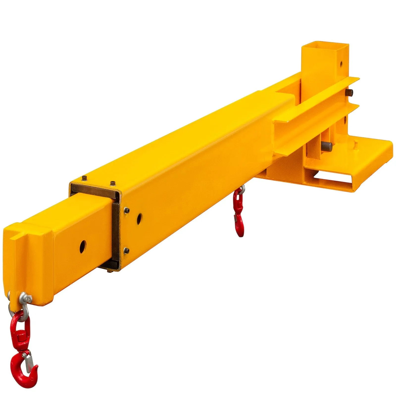 Vevor Forklift Mobile Crane 6000lbs Capacity with 2 Hooks Truss Jib Boom New