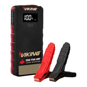 VIKING 2000 Peak Amp Lithium-Ion Jump Starter and Power Bank – Power You Can Trust