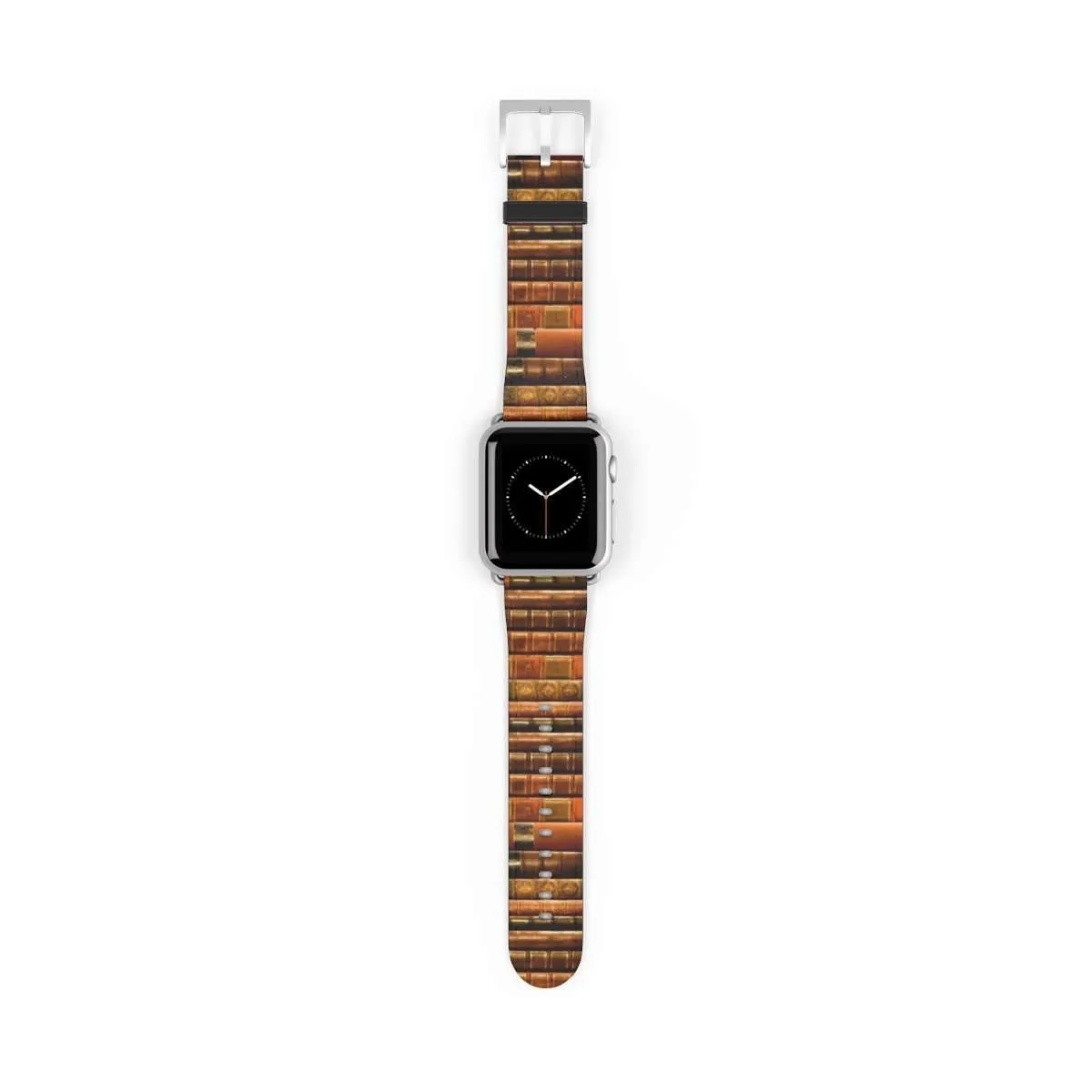 Vintage Book Spines Pattern Design Band for Apple Watch