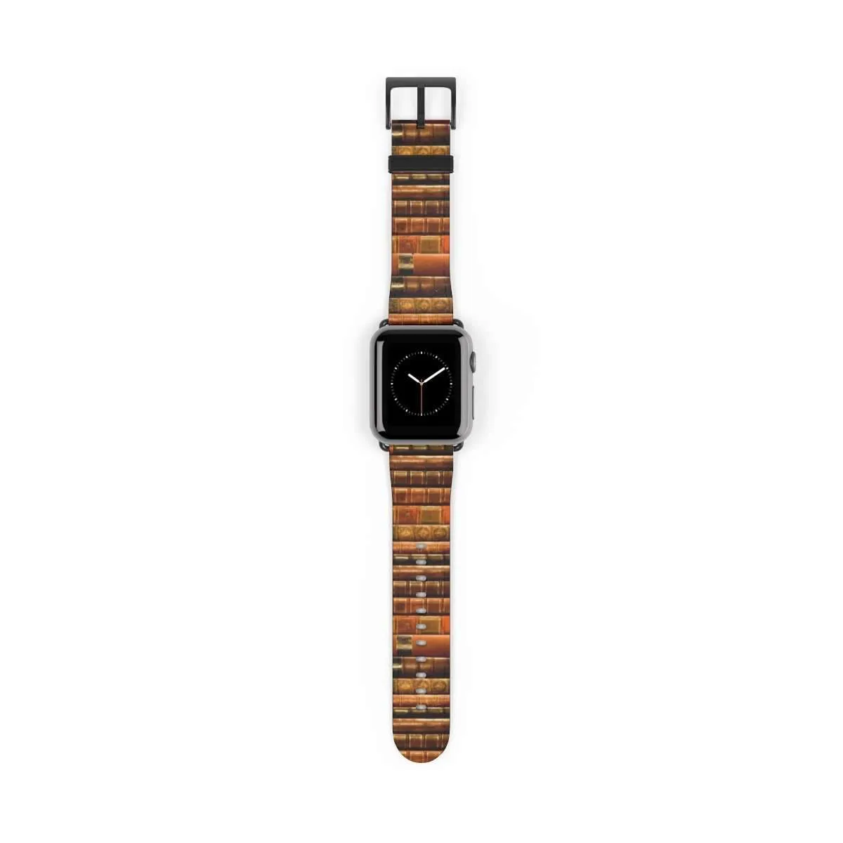 Vintage Book Spines Pattern Design Band for Apple Watch