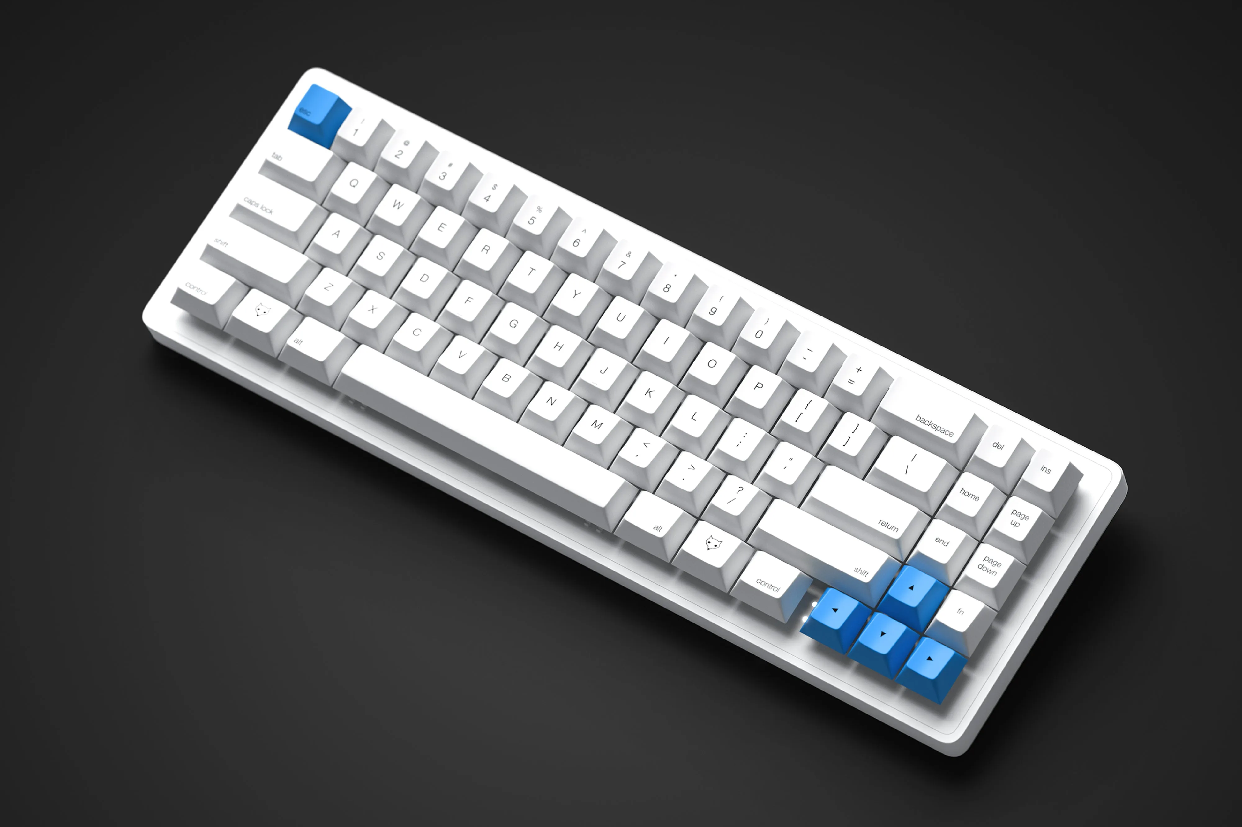 WhiteFox Eclipse Mechanical Keyboard - Aluminum Low Profile