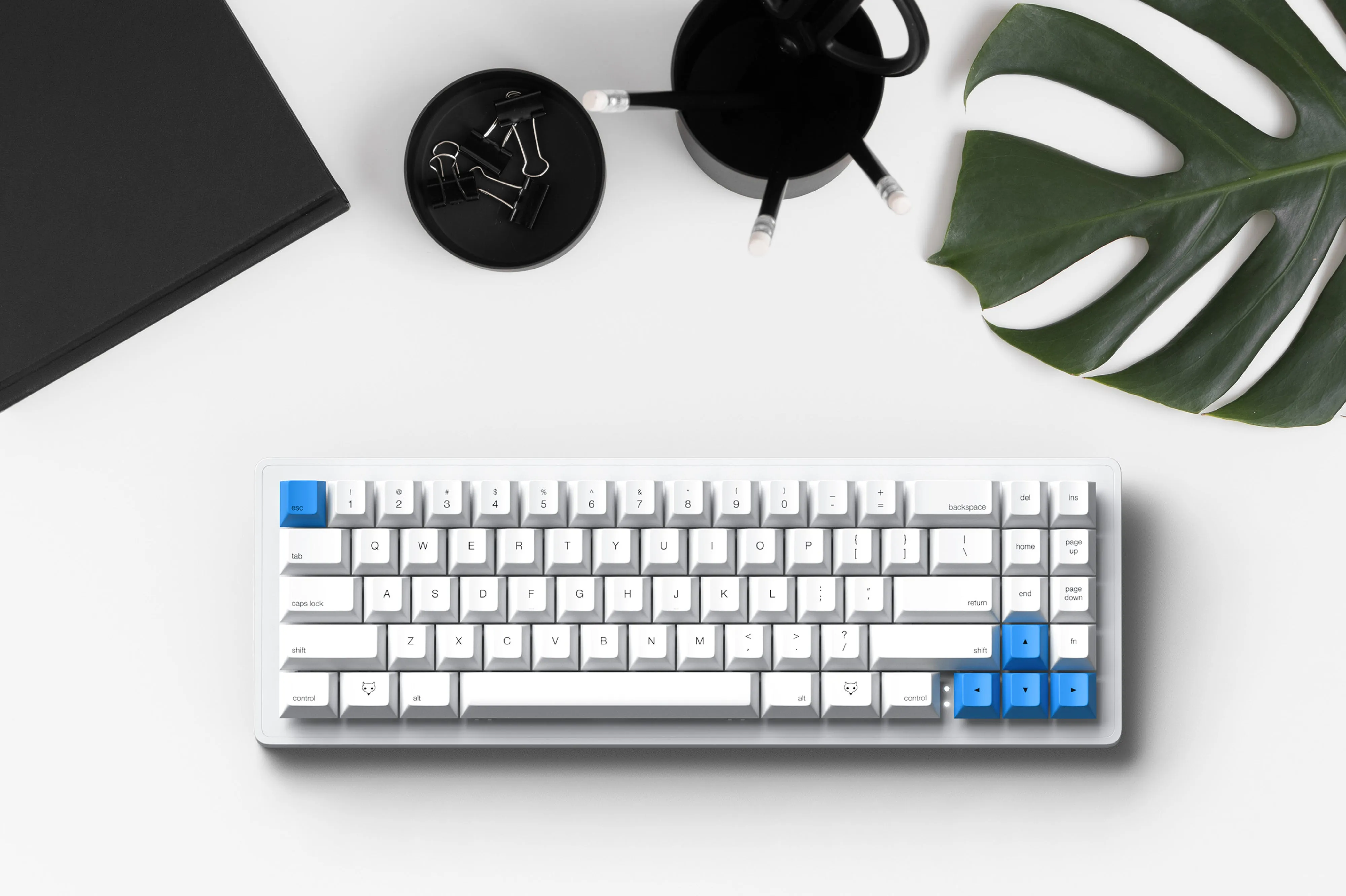 WhiteFox Eclipse Mechanical Keyboard - Aluminum Low Profile