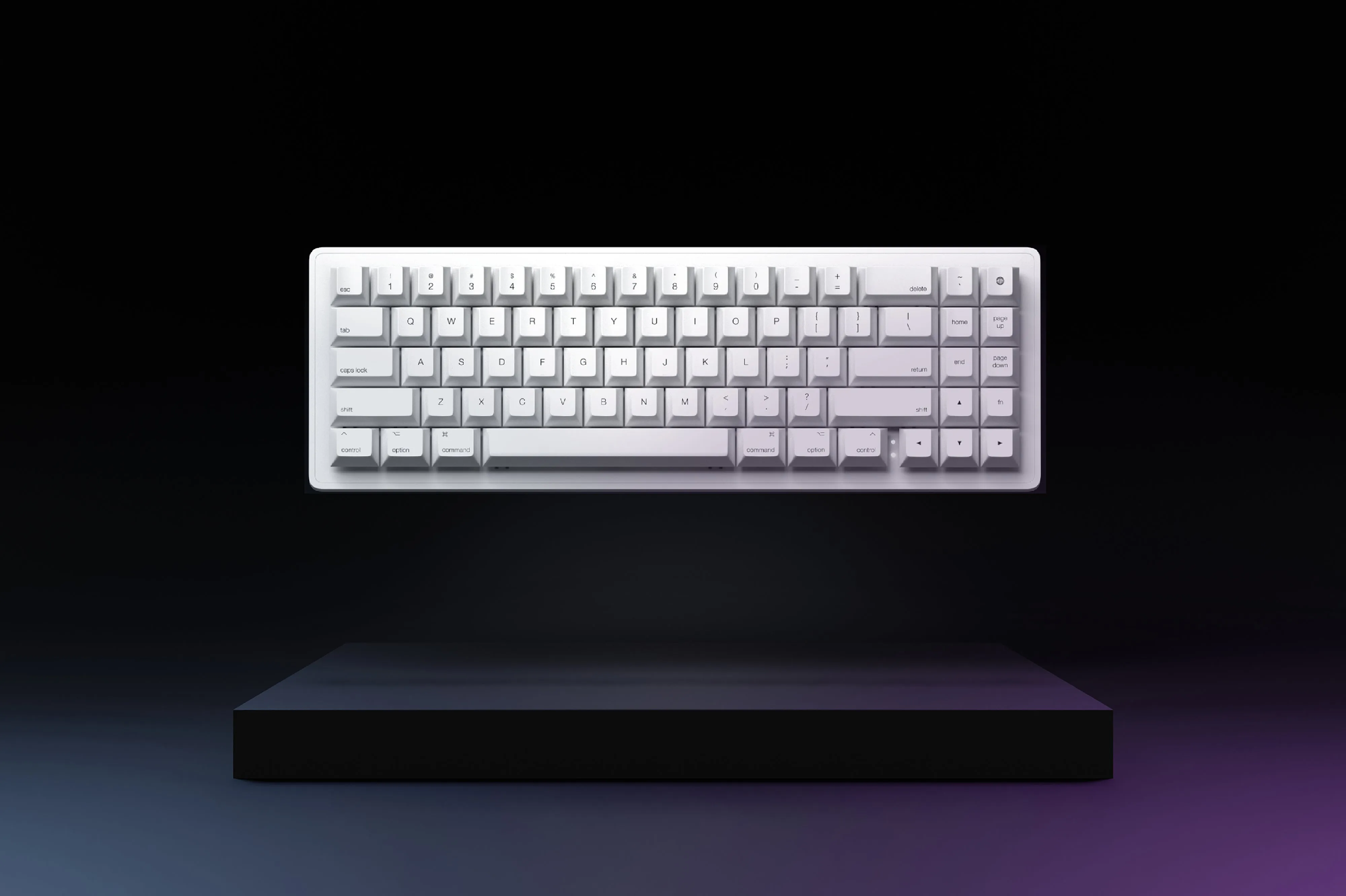 WhiteFox Eclipse Mechanical Keyboard - Aluminum Low Profile