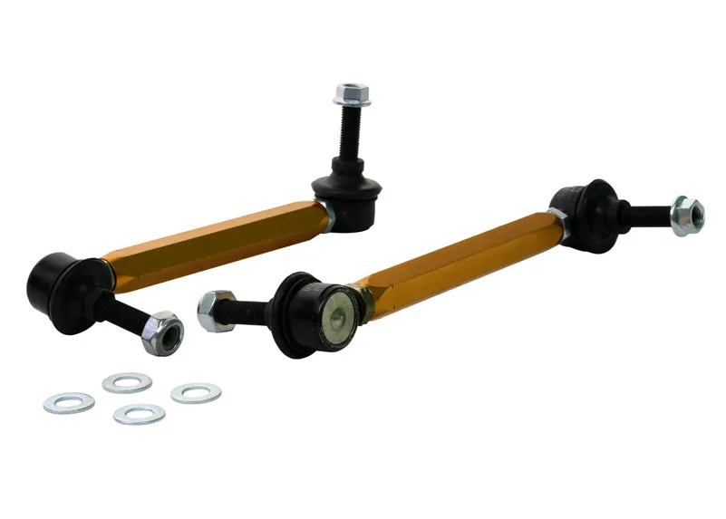 Whiteline Sway Bar End Link Kit BMW i8 I12/ I15 (2018-2020) [190-215mm/ 10mm Ball Stud] Front - KLC187