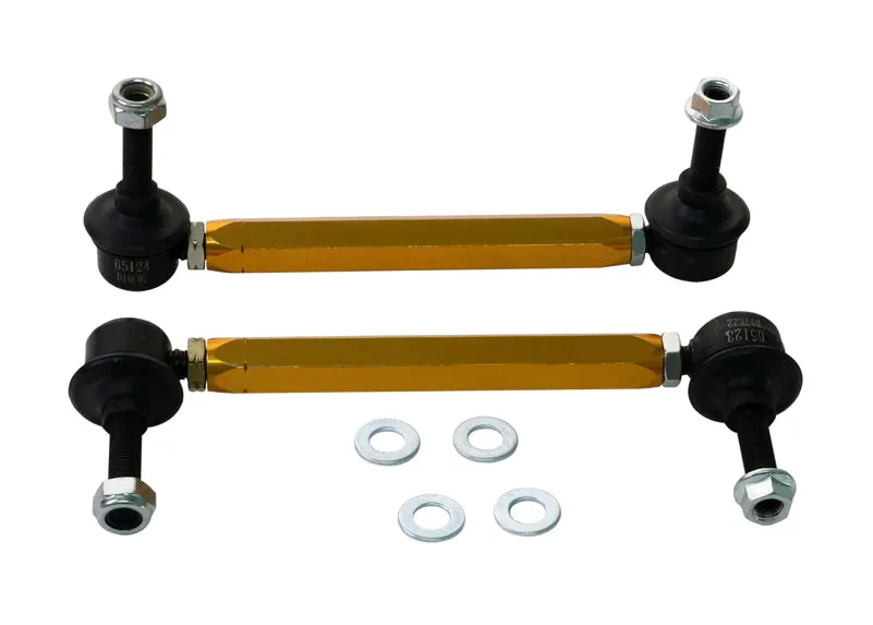 Whiteline Sway Bar End Link Kit BMW i8 I12/ I15 (2018-2020) [190-215mm/ 10mm Ball Stud] Front - KLC187