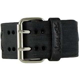 X Black Leather Cuff