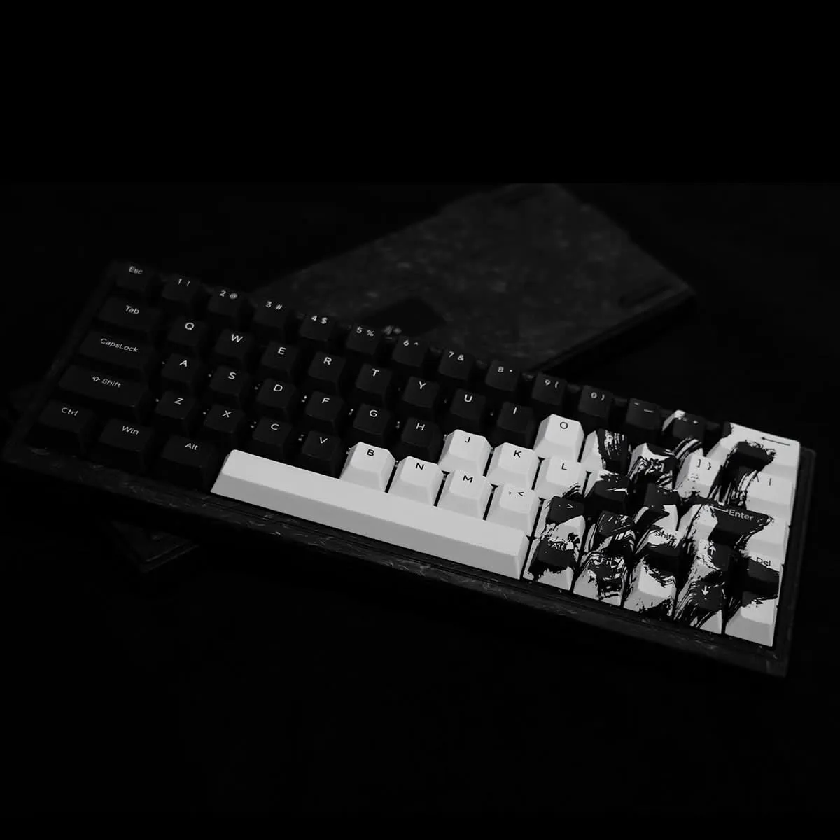 YING63 Forged Carbon Fiber Keyboard